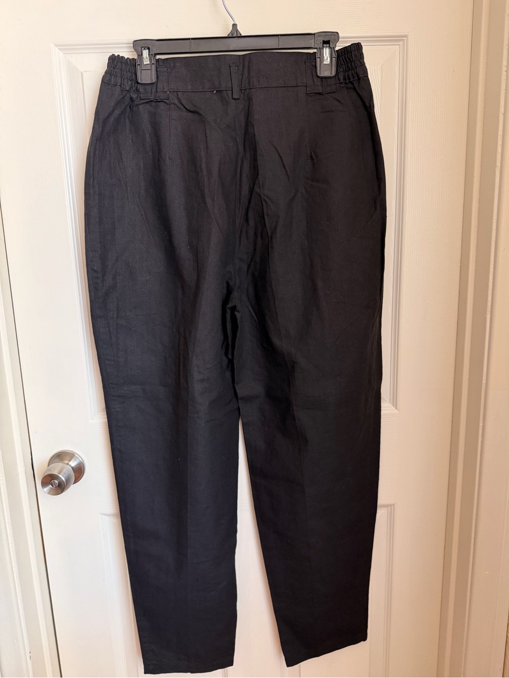 Vintage Gitano High Waist Tapered Ramie
Cotton Pants Black 16 EUC - Picture 3 of 12